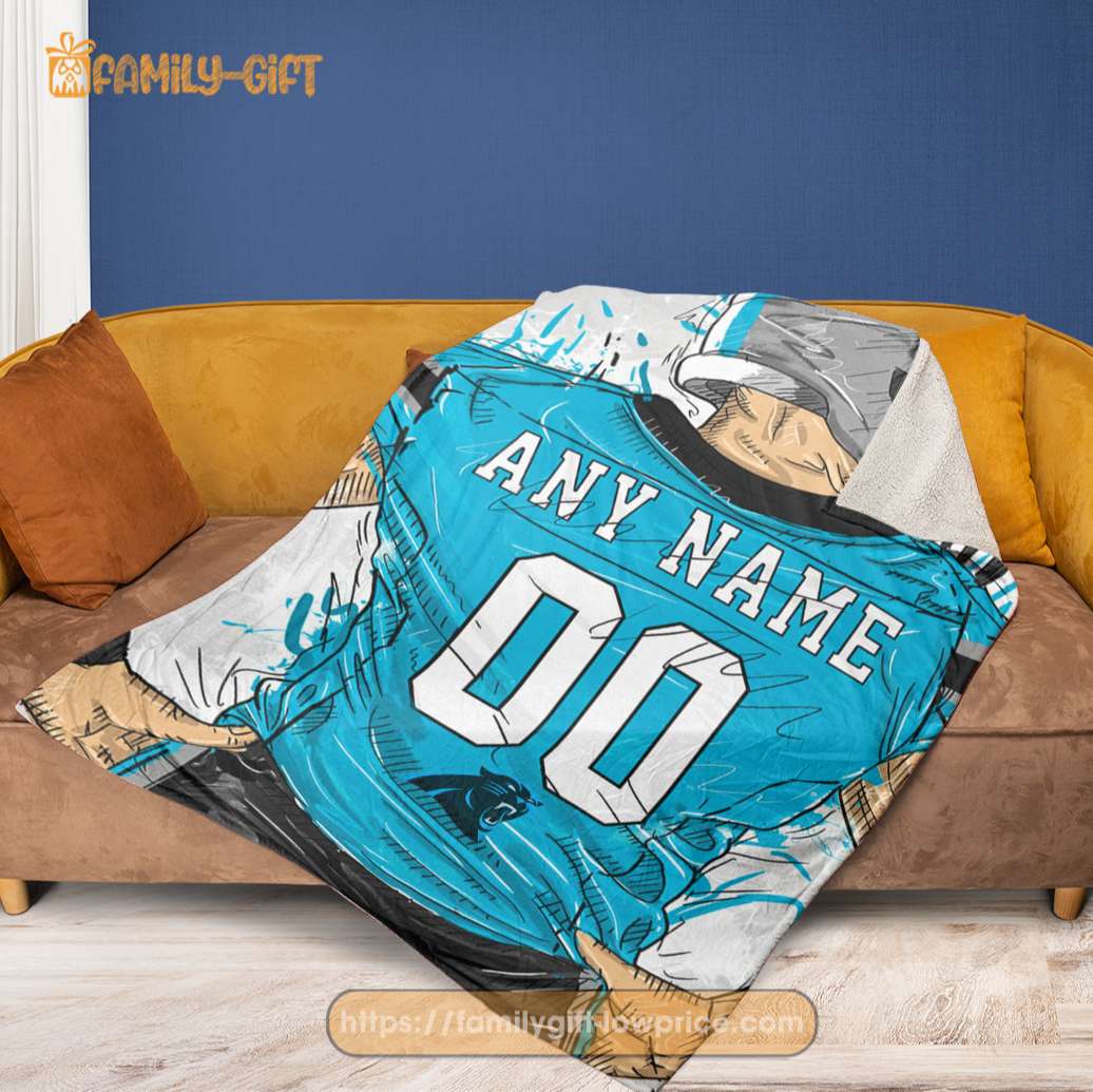 Carolina Panthers Jersey NFL Personalized Jersey Custom Name 