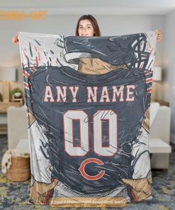 Chicago Bears Gift for Man Personalized Gift for Football 