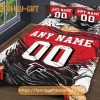 Atlanta Falcons NFL Bedding Set – Custom Jersey with Name and Number