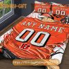 Cincinnati Bengals NFL Bedding Set – Custom Jersey with Name and Number