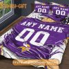 Minnesota Vikings NFL Bedding Set – Custom Jersey with Name and Number