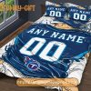 Custom Tennessee Titans Jersey Bedding Set – Perfect NFL Gift with Name and Number