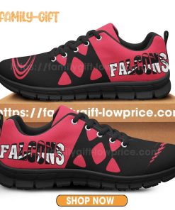 Atlanta Falcons Shoes NFL Shoe Gifts for Fan – Falcons Best Walking Sneakers for Men Women