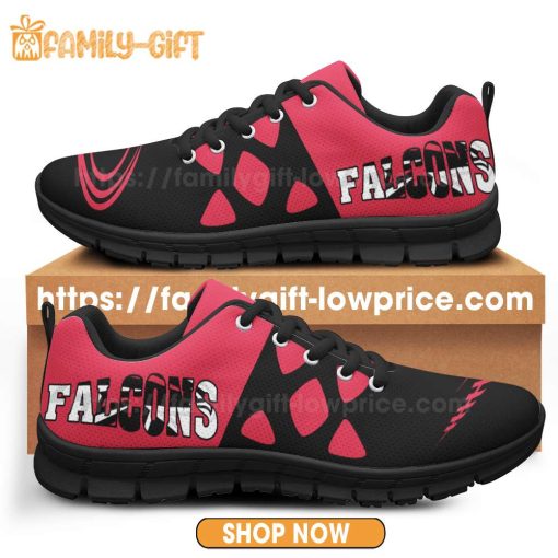 Atlanta Falcons Shoes NFL Shoe Gifts for Fan – Falcons Best Walking Sneakers for Men Women