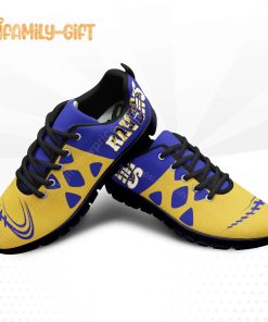 Baltimore Ravens Shoes NFL Shoe Gifts for Fan Ravens Best Walking Sneakers for Men Women 1
