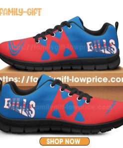 Buffalo Bills Shoes NFL Shoe Gifts for Fan Bills Best Walking Sneakers for Men Women
