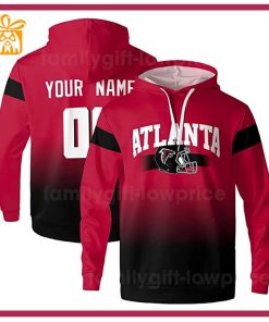 Custom NFL Hoodie Atlanta Falcons Hoodie Mens & Womens - Gifts for Football Fans