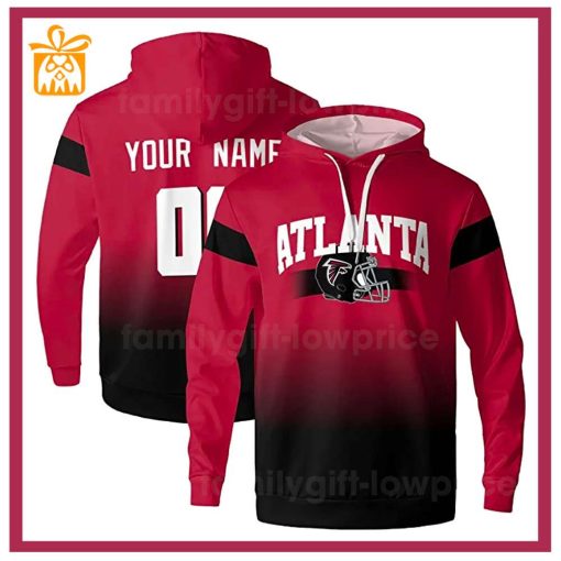 Custom NFL Hoodie Atlanta Falcons Hoodie Mens & Womens – Gifts for Football Fans