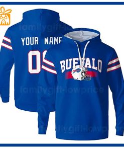 Custom NFL Hoodie Buffalo Bills Hoodie Mens & Womens - Gifts for Football Fans