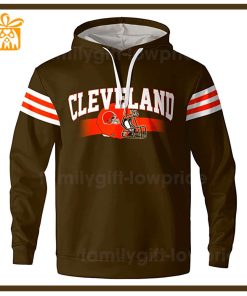 Custom NFL Hoodie Cleveland Browns Hoodie Mens & Womens - Gifts for Football Fans