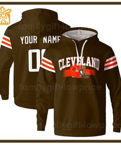 Custom NFL Hoodie Cleveland Browns Hoodie Mens & Womens – Gifts for Football Fans