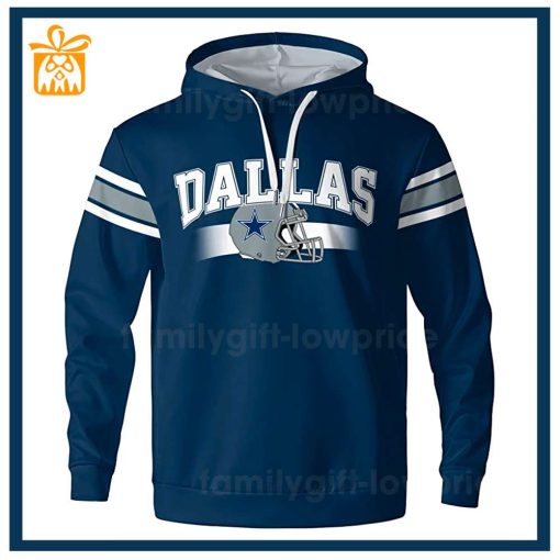 Custom NFL Hoodie Dallas Cowboys Hoodie Mens & Womens – Gifts for Football Fans