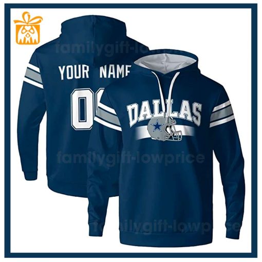 Custom NFL Hoodie Dallas Cowboys Hoodie Mens & Womens – Gifts for Football Fans