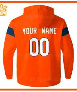 Custom NFL Hoodie Denver Broncos Hoodie Mens & Womens - Gifts for Football Fans