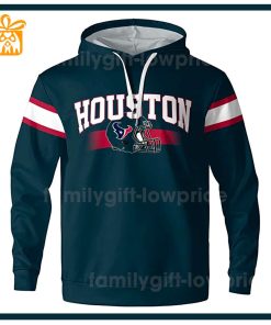 Custom NFL Hoodie Houston Texans Hoodie Mens & Womens - Gifts for Football Fans