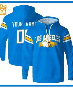 Custom NFL Hoodie Los Angeles Chargers Hoodie Mens & Womens – Gifts for Football Fans