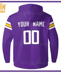 Custom NFL Hoodie Minnesota Vikings Hoodie Mens & Womens - Gifts for Football Fans