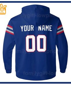 Custom NFL Hoodie New York Giants Hoodie Mens & Womens - Gifts for Football Fans