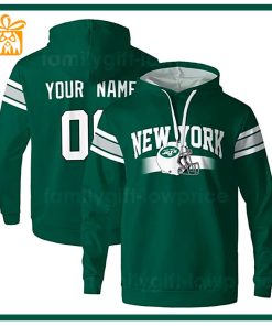 Custom NFL Hoodie New York Jets Hoodie Mens & Womens - Gifts for Football Fans