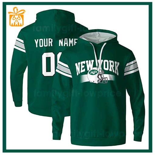 Custom NFL Hoodie New York Jets Hoodie Mens & Womens – Gifts for Football Fans