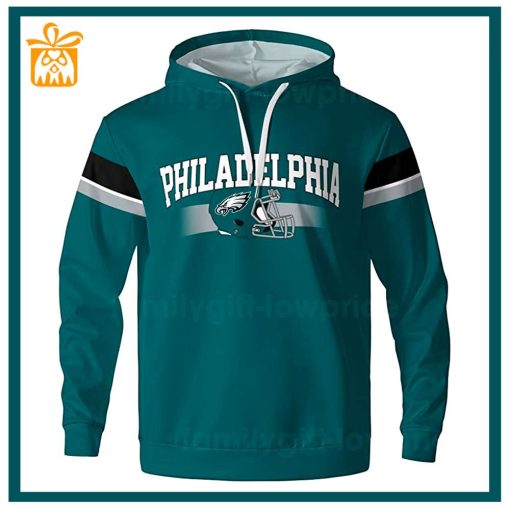 Custom NFL Hoodie Philadelphia Eagles Hoodie Mens & Womens – Gifts for Football Fans