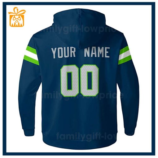 Custom NFL Hoodie Seattle Seahawks Hoodie Mens & Womens – Gifts for Football Fans