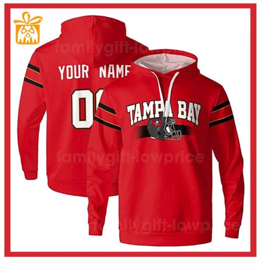 Custom NFL Hoodie Tampa Bay Buccaneers Hoodie Mens & Womens  – Gifts for Football Fans