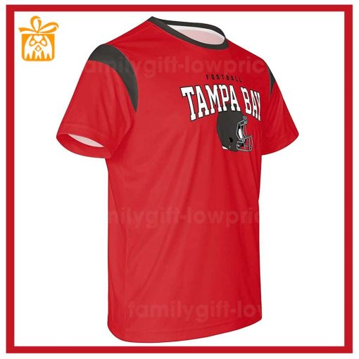 Custom Football NFL Buccaneers Shirt – Tampa Bay Buccaneers American Football Shirt with Custom Name and Number