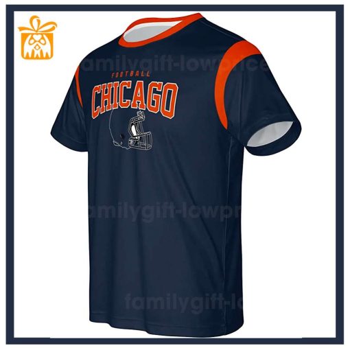 Custom Football NFL Chicago Bears Shirt for Men Women – Bears American Football Shirt with Custom Name and Number