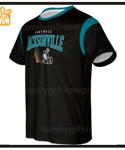 Custom Football NFL Jaguars Shirt Jacksonville Jaguars American Football Shirt with Custom Name and Number