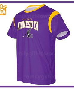 Custom Football NFL Minnesota Vikings Shirt Vikings American Football Shirt with Custom Name and Number