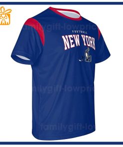 Custom Football NFL New York Giants shirt Giants American Football Shirt with Custom Name and Number 1