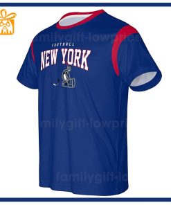 Custom Football NFL New York Giants shirt Giants American Football Shirt with Custom Name and Number