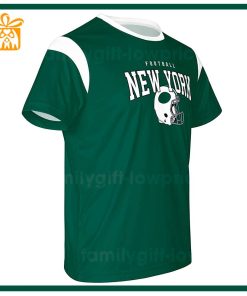 Custom Football NFL New York Jets Shirt Jets American Football Shirt with Custom Name and Number 1