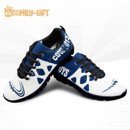 Dallas Cowboys Shoes NFL Shoe Gifts for Fan – Cowboys Best Walking Sneakers for Men Women