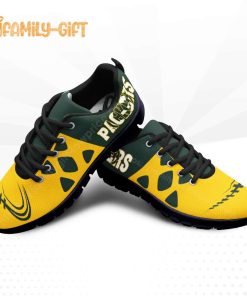Green Bay Packers Shoes NFL Shoe Gifts for Fan Packers Best Walking Sneakers for Men Women 1