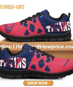 Houston Texans Shoes NFL Shoe Gifts for Fan Texans Best Walking Sneakers for Men Women