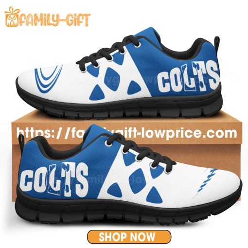 Indianapolis Colts Shoes NFL Shoe Gifts for Fan – Colts Best Walking Sneakers for Men Women