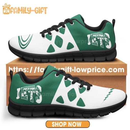 New York Jets Shoes NFL Shoe Gifts for Fan – Jets Best Walking Sneakers for Men Women