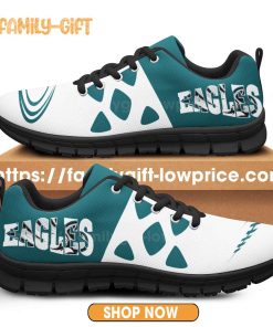Philadelphia Eagles Shoes NFL Shoe Gifts for Fan – Eagles Best Walking Sneakers for Men Women
