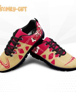 San Francisco 49ers Shoes NFL Shoe Gifts for Fan 49ers Best Walking Sneakers for Men Women 2