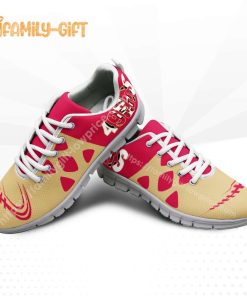 San Francisco 49ers Shoes NFL Shoe Gifts for Fan 49ers Best Walking Sneakers for Men Women 6