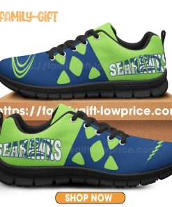 Seattle Seahawks Shoes NFL Shoe Gifts for Fan – Seahawks Best Walking Sneakers for Men Women