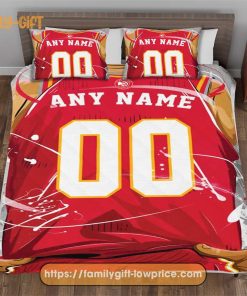 Custom Basketball Bedding NBA Atlanta Hawks Jersey With Custom Name and Number - Premium Bedding