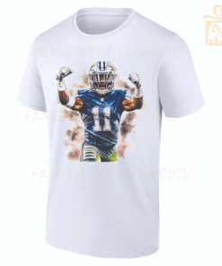 Personalized T Shirts Micah Parsons Cowboys Best White NFL Shirt Custom Name and Number