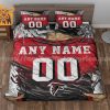 Atlanta Falcons Jerseys Quilt Bedding Sets, Atlanta Falcons Gifts, Personalized NFL Jerseys with Your Name & Number