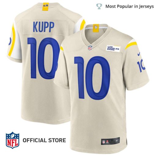 NFL Jersey Men’s Los Angeles Rams Cooper Kupp Jersey Bone Game Jersey