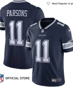 NFL Jersey Men’s Dallas Cowboys Parsons Jersey Navy Vapor Limited Jersey