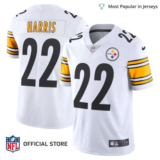 NFL Jersey Men’s Pittsburgh Steelers Najee Harris Jersey White Vapor Limited Jersey