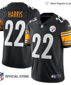 NFL Jersey Men’s Pittsburgh Steelers Najee Harris Jersey Black Vapor Limited Jersey
